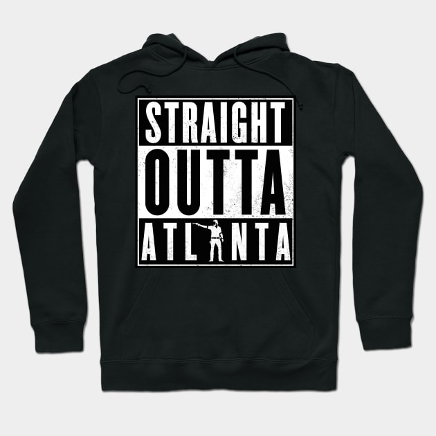 Straight outta Atlanta ! Hoodie by geekmethat